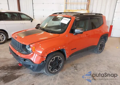 2017 Jeep Renegade Trailhawk 4X4 from USA, damaged, VIN ZACCJBCBXHPF60293